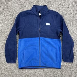 Magellan Outerwear Arctic Fleece Navy Blue Full Zip Mens M